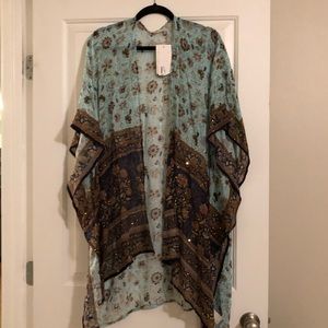 Sequin Kimono